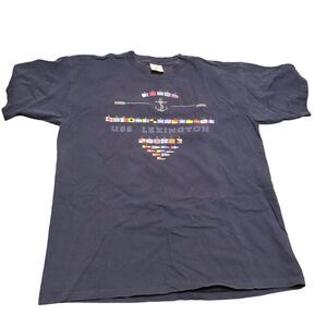 Vintage USS Lexington Battleship USN Corpus Christi Texas SZ XL